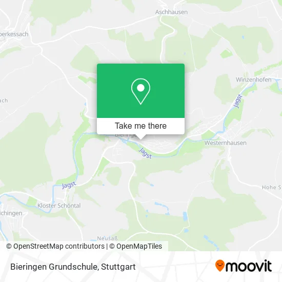 Карта Bieringen Grundschule