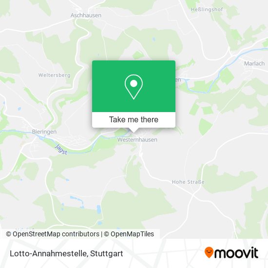 Lotto-Annahmestelle map