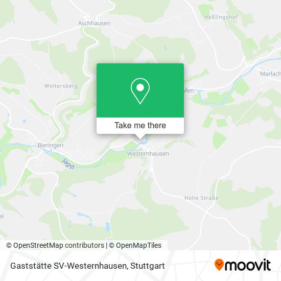 Карта Gaststätte SV-Westernhausen