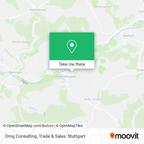 Dmg Consulting, Trade & Sales map