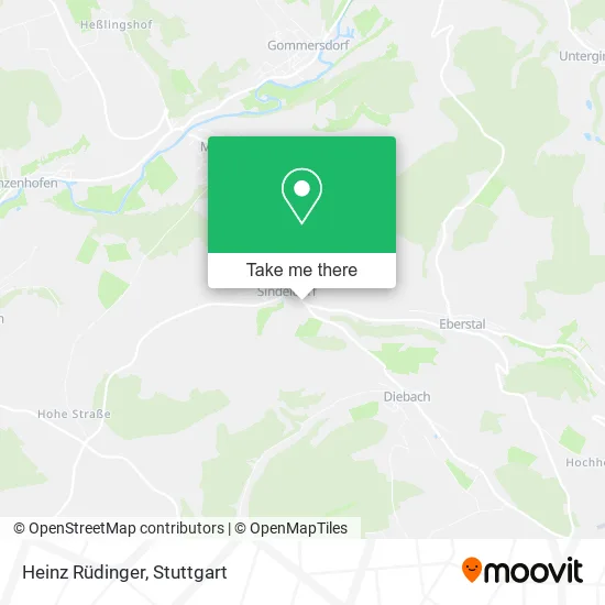 Heinz Rüdinger map