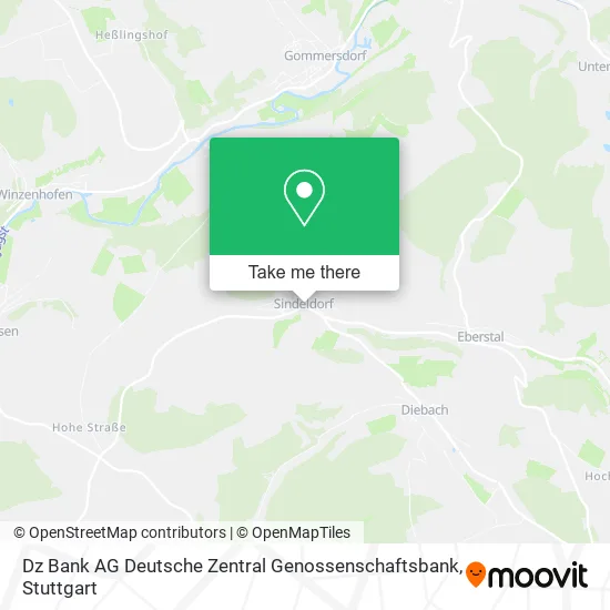 Карта Dz Bank AG Deutsche Zentral Genossenschaftsbank