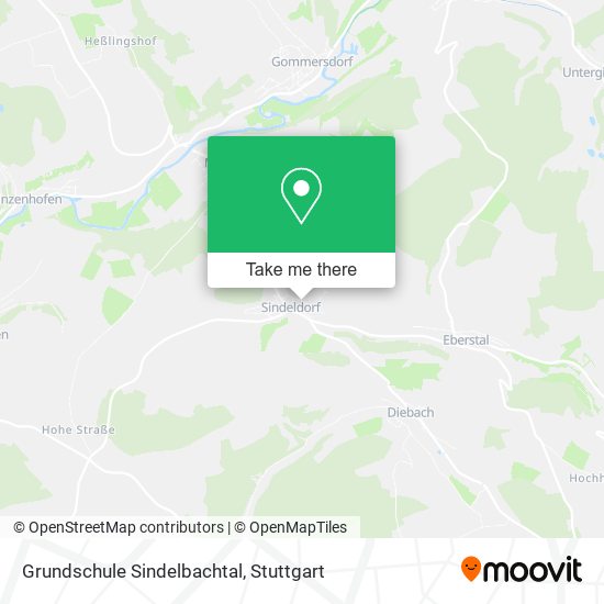 Grundschule Sindelbachtal map