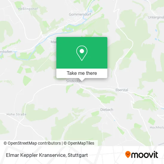 Карта Elmar Keppler Kranservice