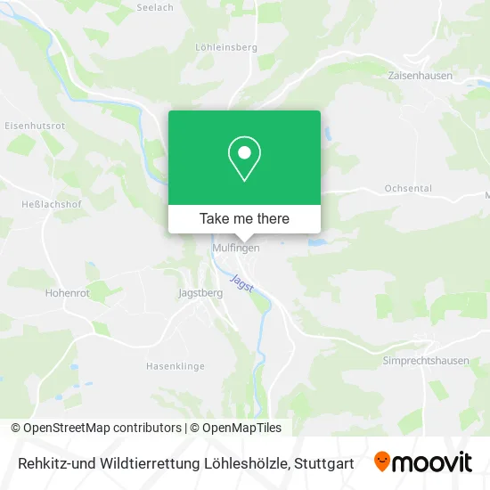 Карта Rehkitz-und Wildtierrettung Löhleshölzle