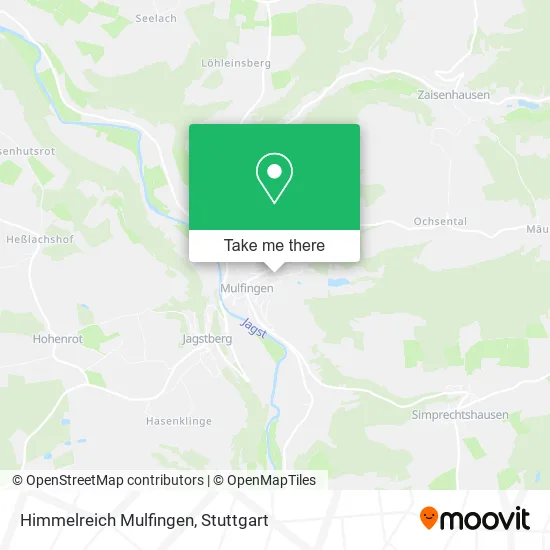 Карта Himmelreich Mulfingen