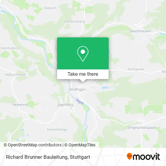 Карта Richard Brunner Bauleitung
