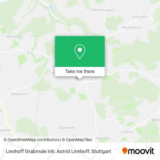 Карта Linnhoff Grabmale Inh. Astrid Linnhoff