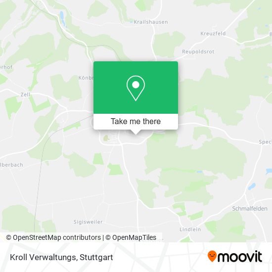 Kroll Verwaltungs map