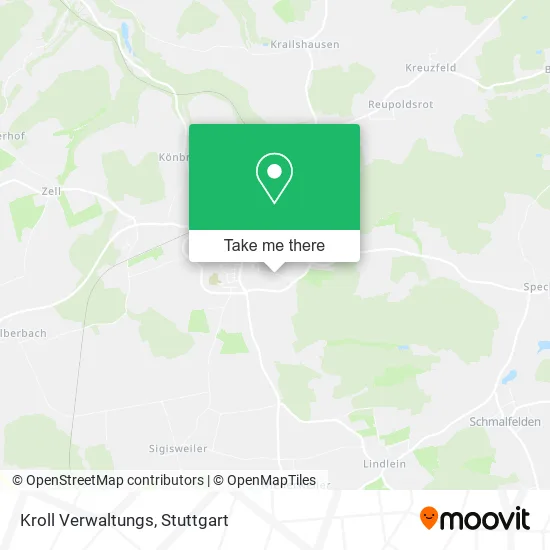 Карта Kroll Verwaltungs