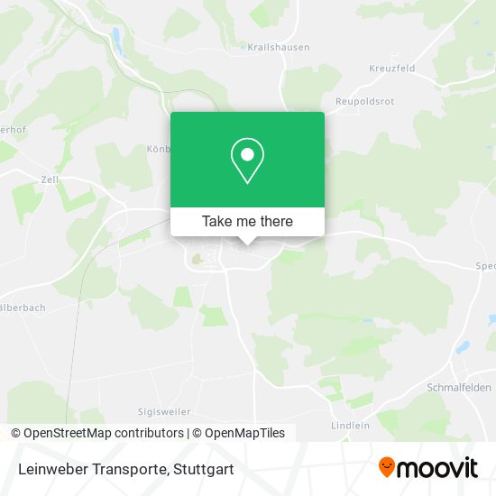 Карта Leinweber Transporte