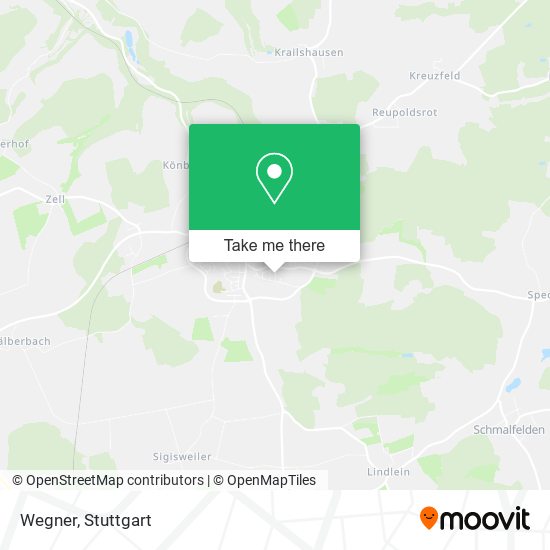Карта Wegner