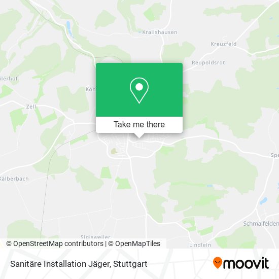 Sanitäre Installation Jäger map