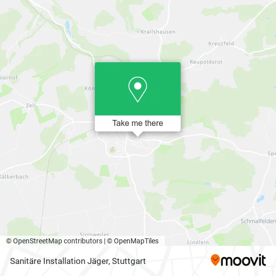 Карта Sanitäre Installation Jäger