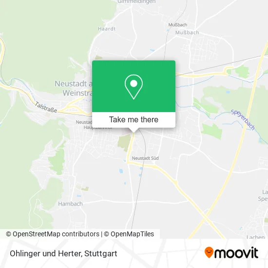 Карта Ohlinger und Herter