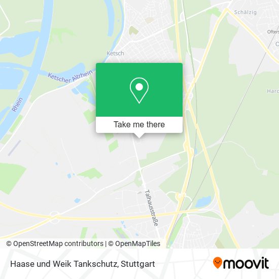Haase und Weik Tankschutz map