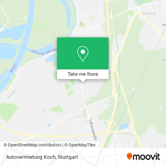 Карта Autovermietung Koch