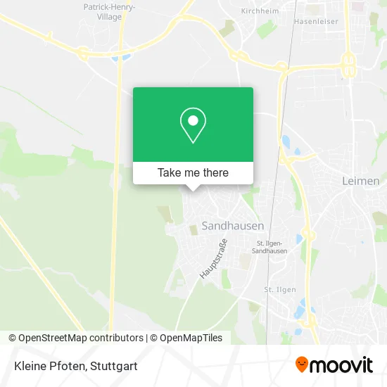 Карта Kleine Pfoten