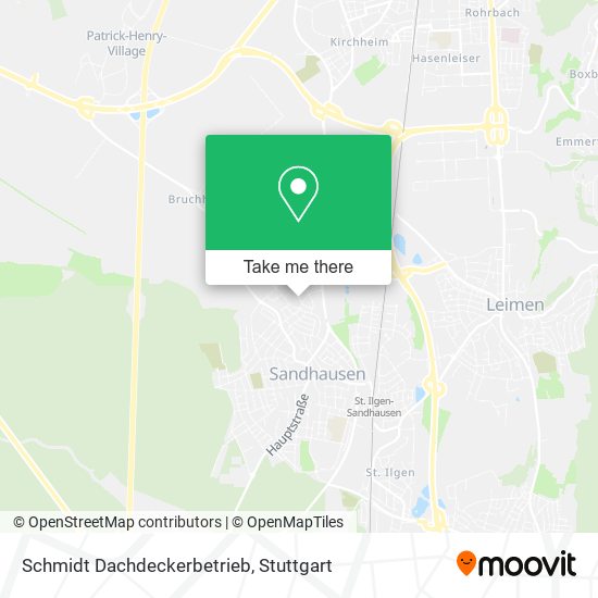 Карта Schmidt Dachdeckerbetrieb