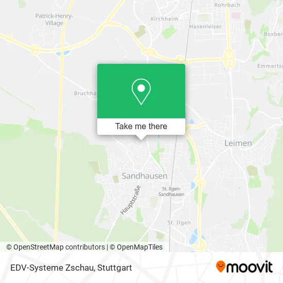 Карта EDV-Systeme Zschau
