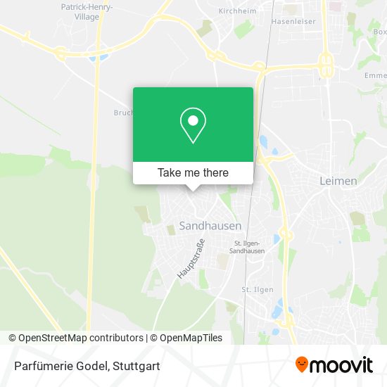 Карта Parfümerie Godel