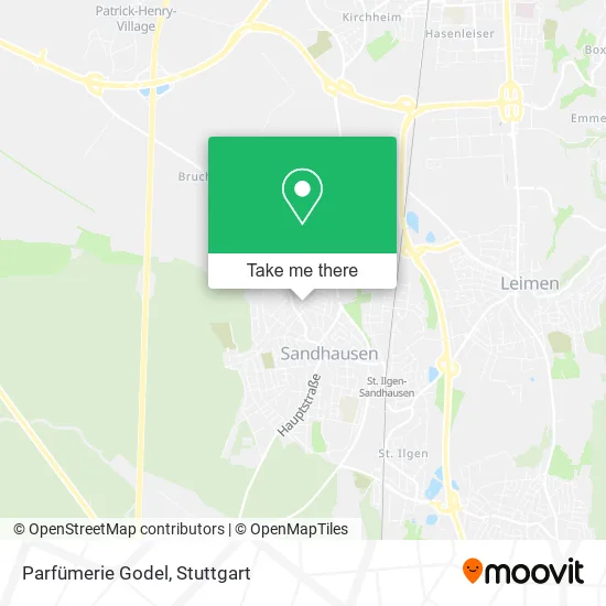 Карта Parfümerie Godel