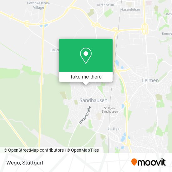 Карта Wego