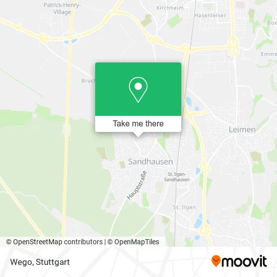 Карта Wego