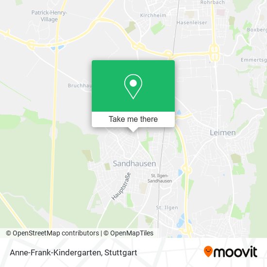 Anne-Frank-Kindergarten map
