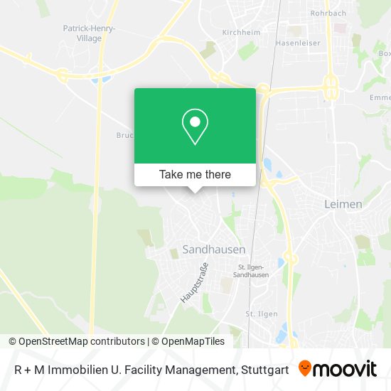 R + M Immobilien U. Facility Management map