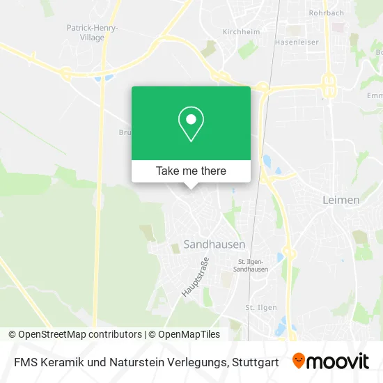 Карта FMS Keramik und Naturstein Verlegungs