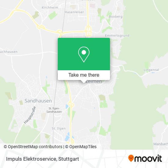 Impuls Elektroservice map