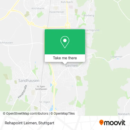 Карта Rehapoint Leimen