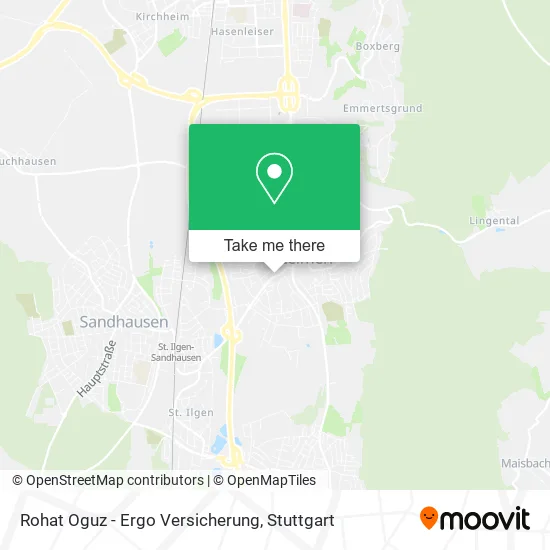 Карта Rohat Oguz - Ergo Versicherung