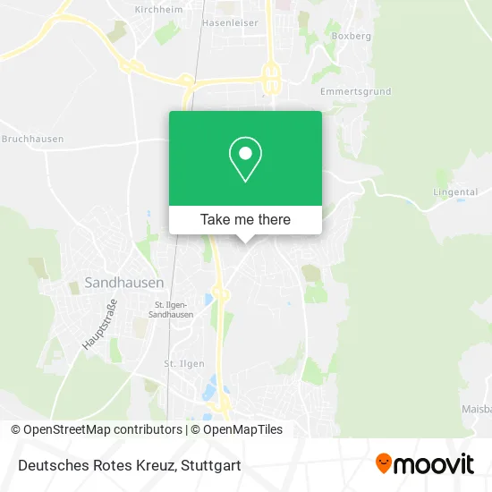 Карта Deutsches Rotes Kreuz