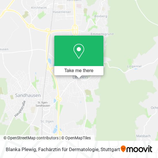 Blanka Plewig, Fachärztin für Dermatologie map