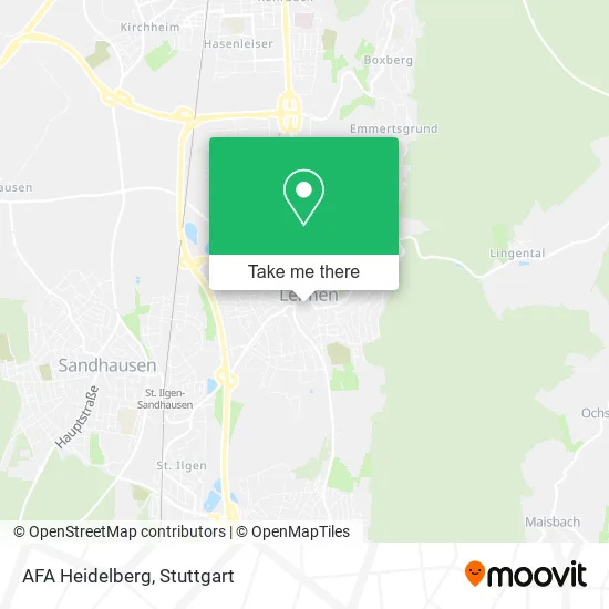 Карта AFA Heidelberg