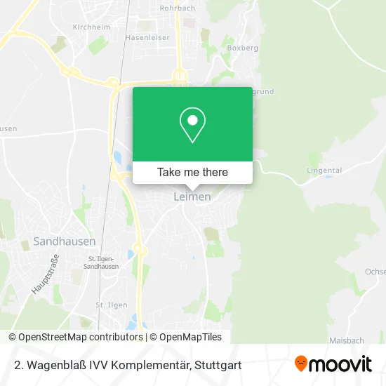 Карта 2. Wagenblaß IVV Komplementär