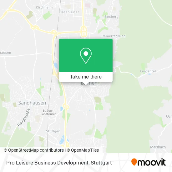 Карта Pro Leisure Business Development