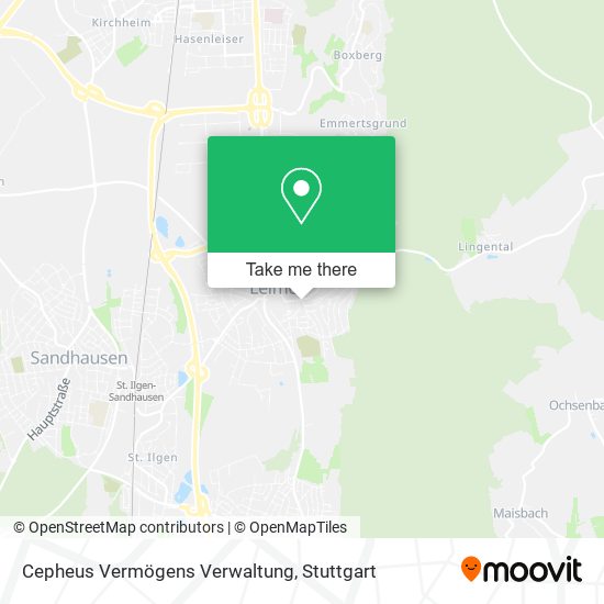 Cepheus Vermögens Verwaltung map