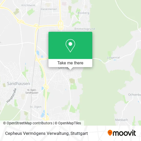 Карта Cepheus Vermögens Verwaltung