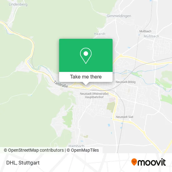 Карта DHL