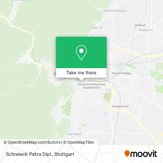Карта Schreieck Petra Dipl.