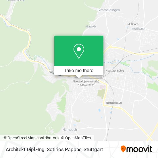 Architekt Dipl.-Ing. Sotirios Pappas map