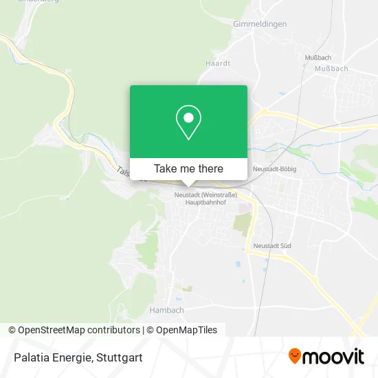 Карта Palatia Energie