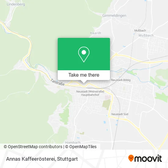 Карта Annas Kaffeerösterei