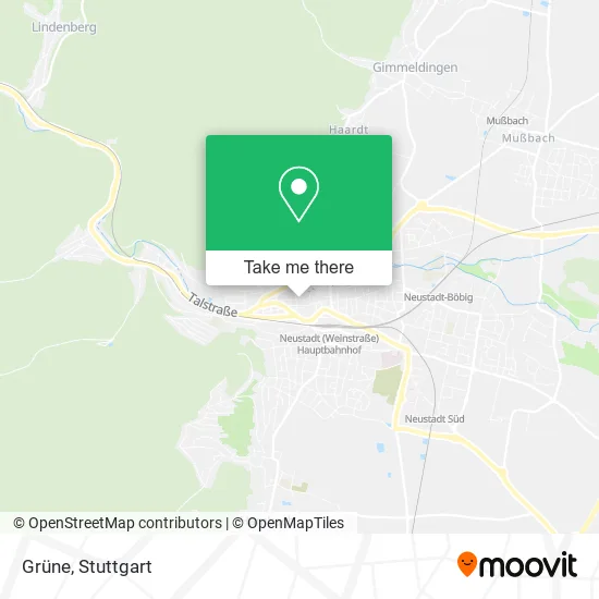 Карта Grüne