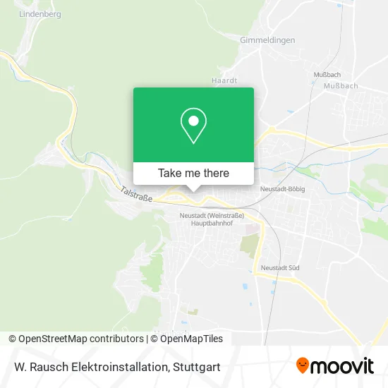 Карта W. Rausch Elektroinstallation