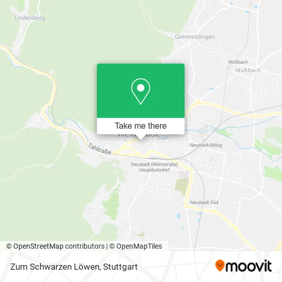 Карта Zum Schwarzen Löwen