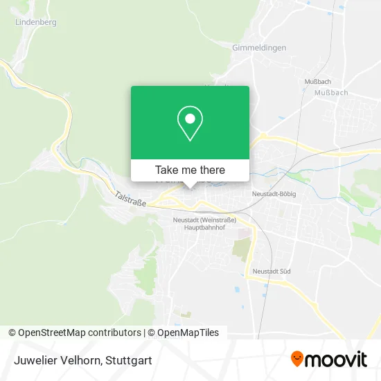 Карта Juwelier Velhorn
